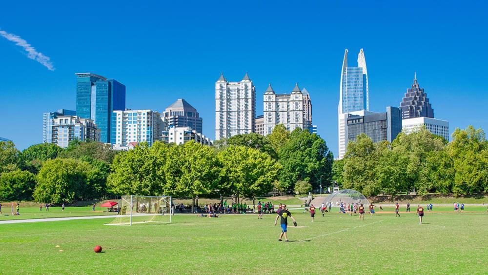 Impressive Mid-Downtown Residence Heart Of Peidmont Park Atlanta Ngoại thất bức ảnh