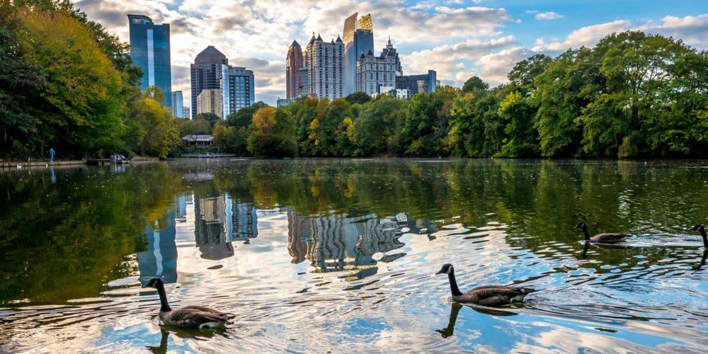 Impressive Mid-Downtown Residence Heart Of Peidmont Park Atlanta Ngoại thất bức ảnh